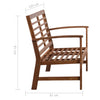 Gartensofa-Set Panaghiotis (4-teilig, Akazienholz)