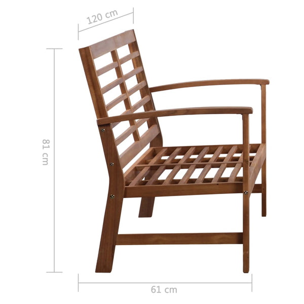 Gartensofa-Set Panaghiotis (4-teilig, Akazienholz)