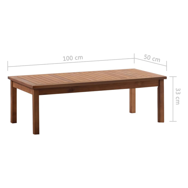 Gartensofa-Set Panaghiotis (4-teilig, Akazienholz)