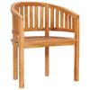 Bananenförmiger Stuhl Litita (Teak)