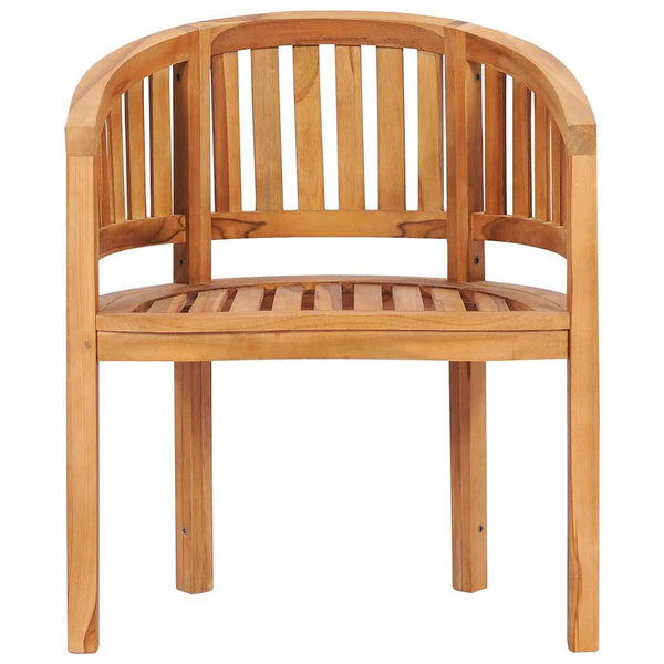 Bananenförmiger Stuhl Litita (Teak)