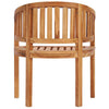 Bananenförmiger Stuhl Litita (Teak)