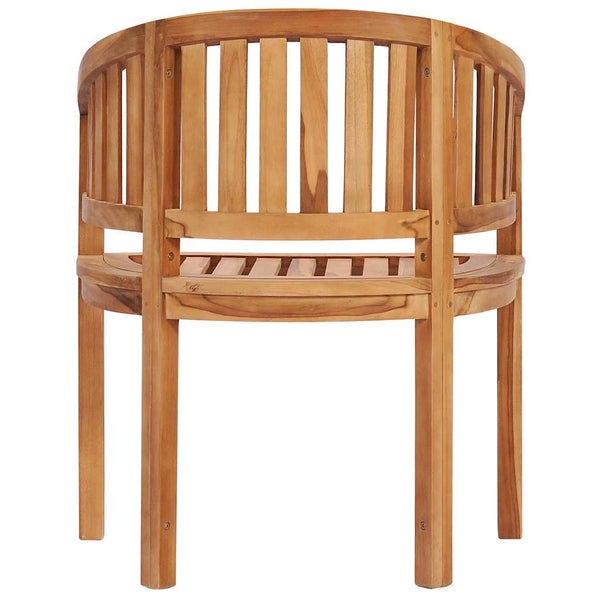Bananenförmiger Stuhl Litita (Teak)