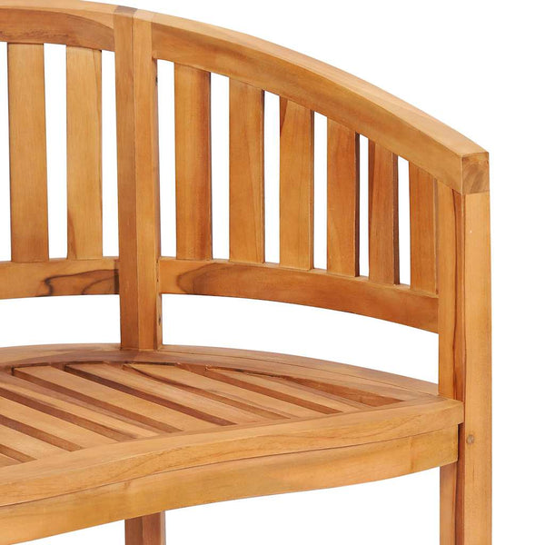 Bananenförmiger Stuhl Litita (Teak)