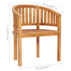 Bananenförmiger Stuhl Litita (Teak)
