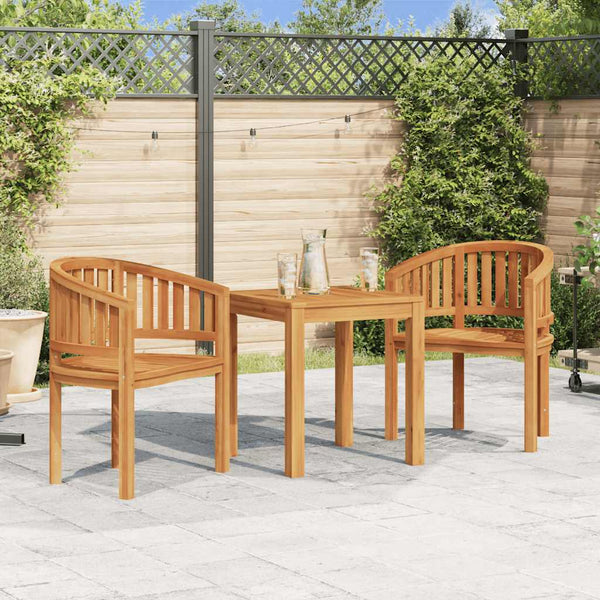 Bananenförmiger Stuhl Litita (Teak)