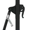 Roter Wandsonnenschirm mit Metallstange Aitan 300cm