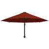 Terracotta-Wandsonnenschirm Aitan 300cm (Metallstange)