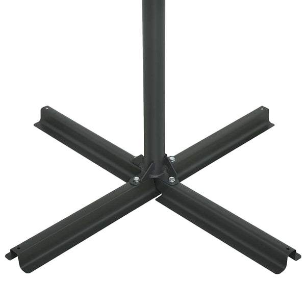Sininen aurinkovarjo alumiinitanko Gergeta 460x270cm