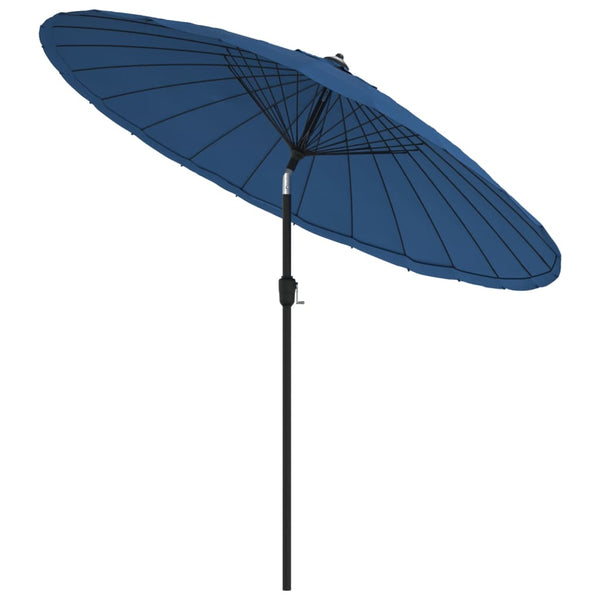 Himmelblauer Sonnenschirm Aluminiumstange Ioandi 270cm
