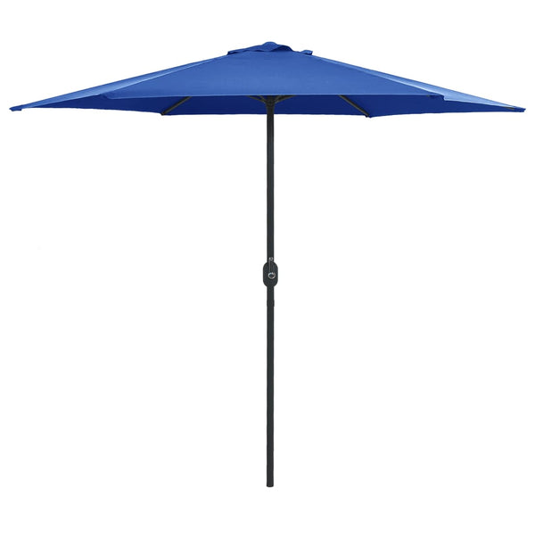 Himmelblauer Sonnenschirm Aluminiumstange Sioldea 270x246cm