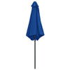 Himmelblauer Sonnenschirm Aluminiumstange Sioldea 270x246cm