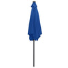 Himmelblauer Outdoor-Sonnenschirm LED-Beleuchtung Aluminiumstange Birdie 300cm