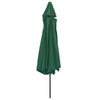 Grüner Sonnenschirm Metallgestell Ignatiu 390cm