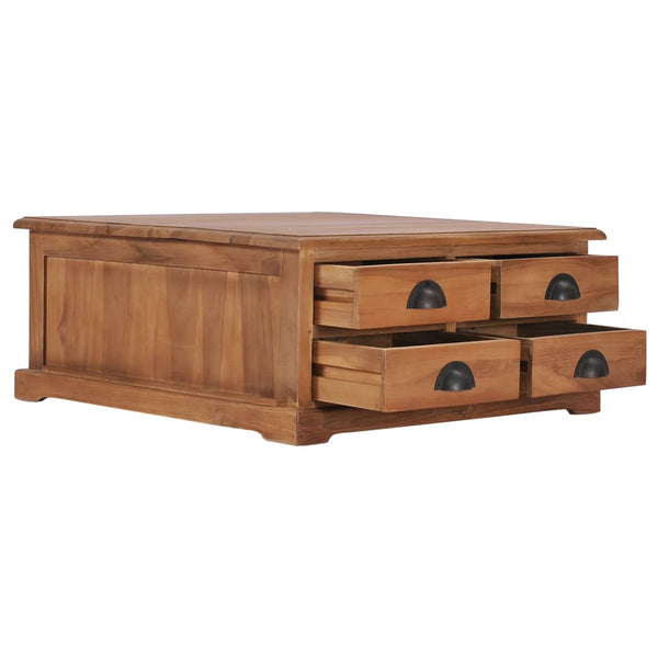 Sohvapöytä Vidorka 68x68x30cm (tiikki)
