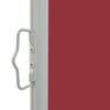 Rote einziehbare Seitenmarkise Bato 160x300cm