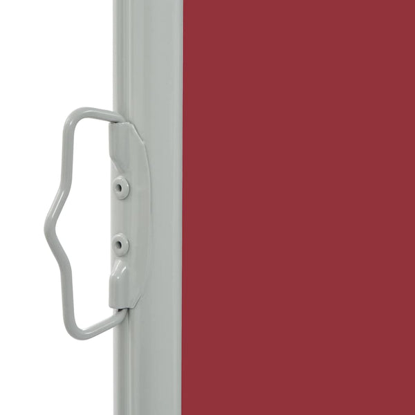 Rote einziehbare Seitenmarkise Bato 160x300cm