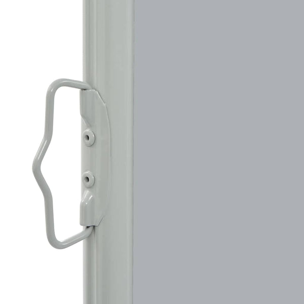 Graue einziehbare Seitenmarkise Bato 60x300cm