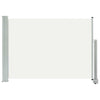 Cremefarbene einziehbare Seitenmarkise Bato 80x300cm