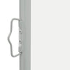 Cremefarbene einziehbare Seitenmarkise Bato 80x300cm