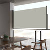 Cremefarbene einziehbare Seitenmarkise Bato 80x300cm