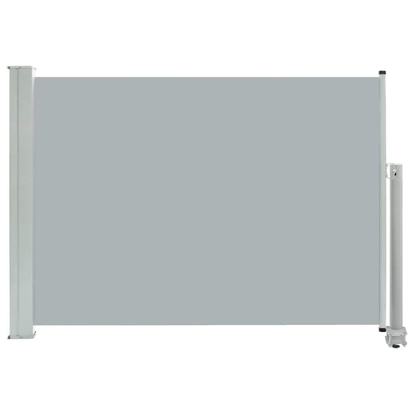 Graues einziehbares Seitenmarkise Bato 80x300cm