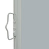 Graues einziehbares Seitenmarkise Bato 80x300cm