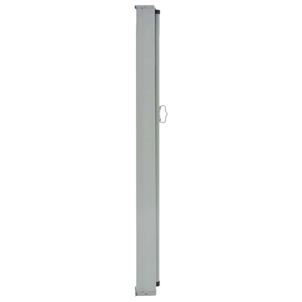 Braunes ausziehbares Terrassen-Seitenmarkise Bato 80x300cm