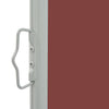 Braunes ausziehbares Terrassen-Seitenmarkise Bato 80x300cm