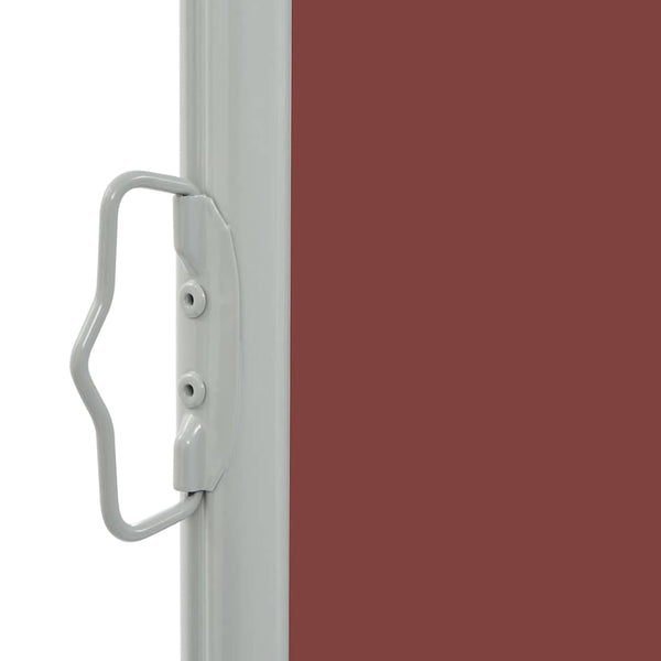 Braunes ausziehbares Terrassen-Seitenmarkise Bato 80x300cm