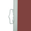 Braune einziehbare Terrassen-Seitenmarkise Snr 100x300cm