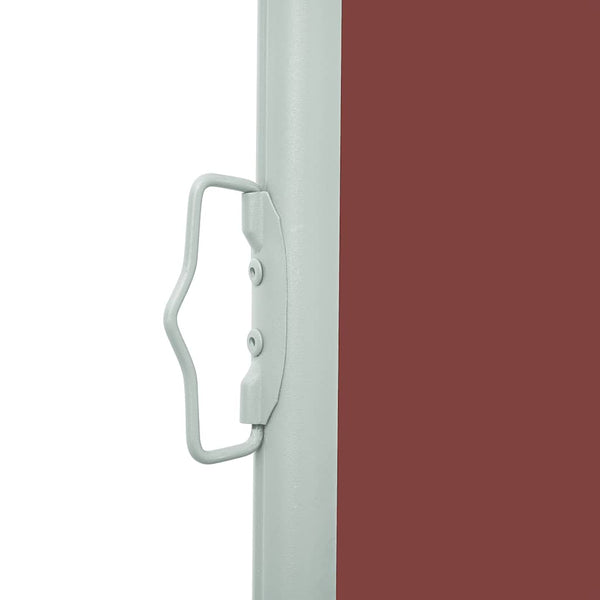 Braune einziehbare Terrassen-Seitenmarkise Snr 100x300cm
