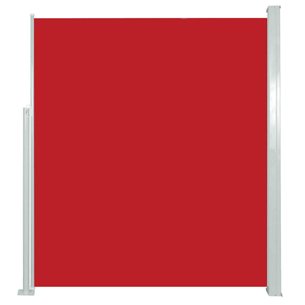 Rote ausziehbare Seitenmarkise Terrasse Snr 100x500cm