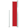 Rote ausziehbare Seitenmarkise Terrasse Snr 100x500cm