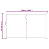 Rote ausziehbare Seitenmarkise Terrasse Snr 100x500cm