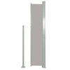 Graues ausziehbares Terrassenseitenrollo Snr 100x500cm