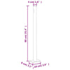 Graue einziehbare Seitenmarkise für Terrassen Snr 140x500cm