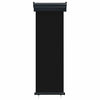 Schwarze Seitenmarkise Hien 65x250cm für den Balkon