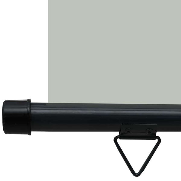 Graue Balkonseitenmarkise Hien 65x250cm