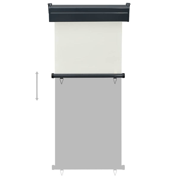 Kerma parvekkeen sivumarkiisi Hien 85x250cm