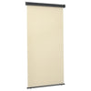 Cremefarbene Seitenmarkise Hien 125x250cm