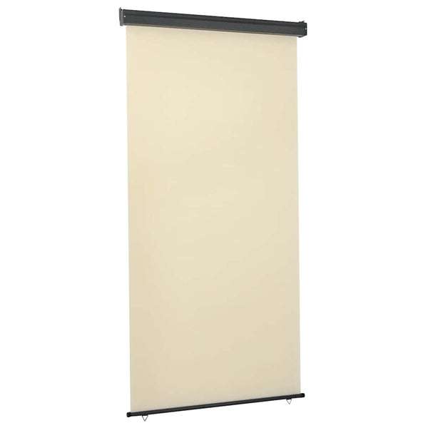 Cremefarbene Seitenmarkise Hien 125x250cm