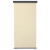 Cremefarbene Seitenmarkise Hien 125x250cm
