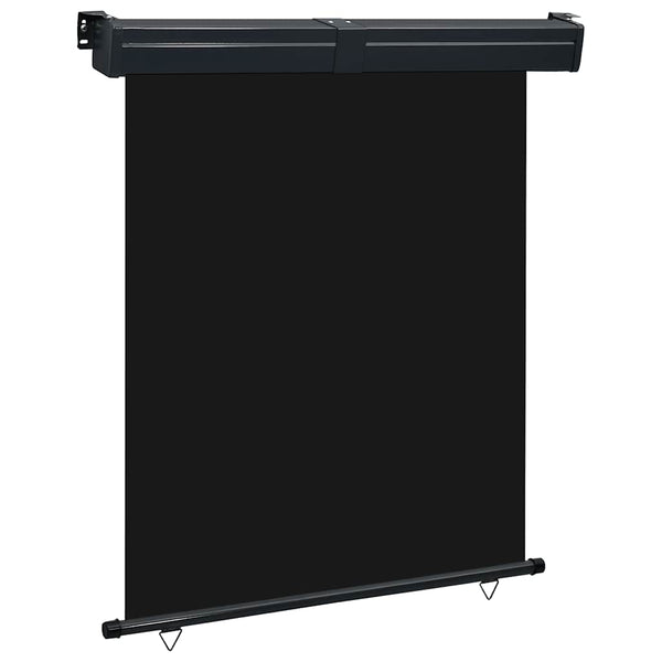 Schwarze Seitenmarkise Hien 145x250cm