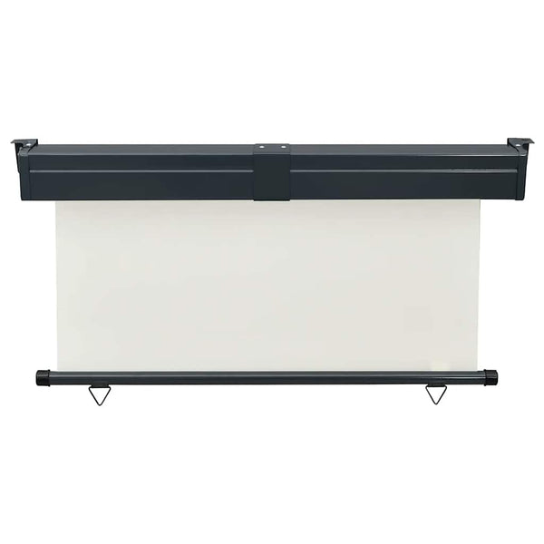 Creme Seitenmarkise Hien 145x250cm für Balkon