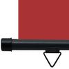 Rotes Balkon-Seitenmarkise Hien 140x250cm