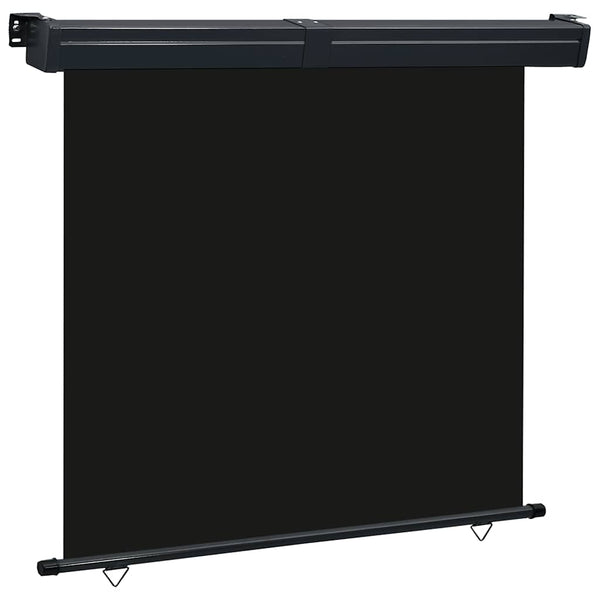 Schwarze Seitenmarkise Hien 160x250cm