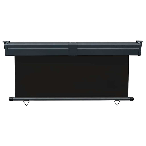 Schwarze Seitenmarkise Hien 160x250cm