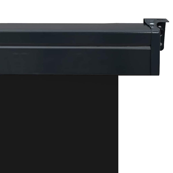 Schwarze Seitenmarkise Hien 160x250cm