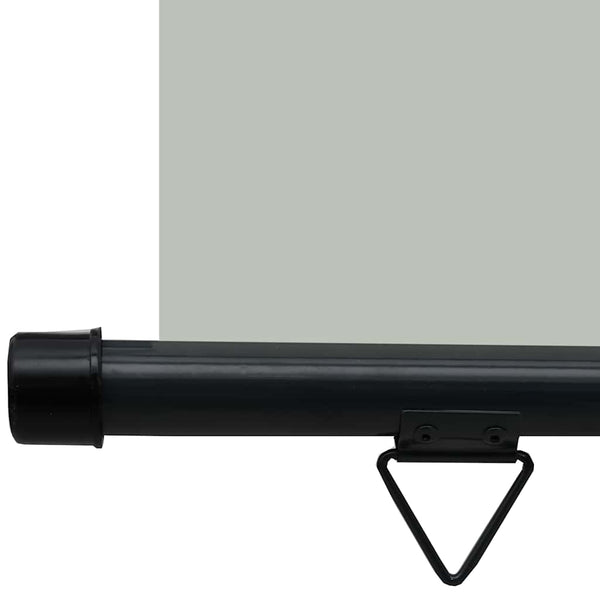 Graue Seitenmarkise Hien für Balkon 160x250cm